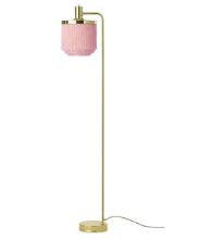 Bild von Warme nordische Fransen-Stehlampe H: 126 cm – Blassrosa