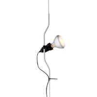 Bild von FLOS Bracket D Pendelleuchte mit Dimmer L: 4 m – Weiß