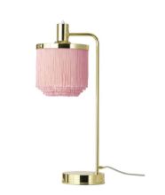 Bild von Warm Nordic Fringe Tischlampe H: 61 cm – Blassrosa