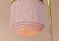 Bild von Warm Nordic Fringe Tischlampe H: 61 cm – Blassrosa