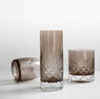 Bild von Frederik Bagger Crispy Highball Glas 2stk 37 cl - Copal/Brun
