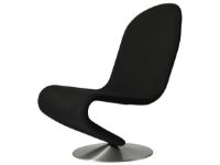 Bild von Verpan System 1-2-3 Lounge Chair Standard SH: 38 cm – Hallingdal 200/Aluminium