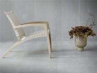 Bild von Findahl by Hammel Buch Luna Lounge Chair SH: 40 cm - Eiche seifenbehandelt / Naturbelassen