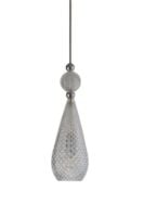 Bild von Ebb & Flow Smykke Pendelleuchte M Ø: 12,5 cm - Crystal Check/Silber