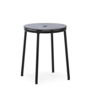 Bild von Normann Copenhagen Circa Hocker H: 45 cm – Schwarze Eiche