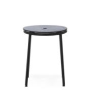 Bild von Normann Copenhagen Circa Hocker H: 45 cm – Schwarze Eiche