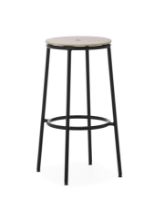 Bild von Normann Copenhagen Circa Barhocker H: 75 cm – Eiche