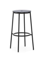 Bild von Normann Copenhagen Circa Barhocker H: 75 cm – Schwarze Eiche