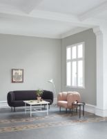 Bild von Warm Nordic Cape 3-Sitzer-Sofa mit Nähten, L: 200 cm – Blush
