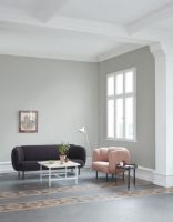 Bild von Warmes Nordic Cape 3-Sitzer-Sofa mit Nähten, L: 200 cm – Waldgrün