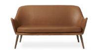 Bild von Warm Nordic Dwell 2-Sitzer-Sofa L: 141 – Kamel