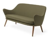 Bild von Warm Nordic Dwell 2-Sitzer-Sofa L: 141 cm – Olivgrün