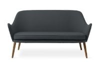 Bild von Warm Nordic Dwell 2-Sitzer-Sofa L: 141 cm – Petrol