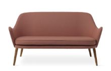 Bild von Warm Nordic Dwell 2-Sitzer-Sofa L: 141 cm – Blush
