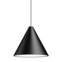 Bild von FLOS String Light Cone mit Rosette inkl. 12 m Kabel – Schwarz