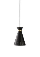 Bild von Warm Nordic Cone Pendel Ø: 16 cm - Black Noir