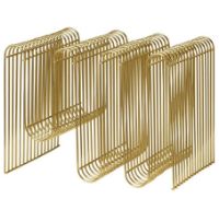 Bild von AYTM Curva Zeitschriftenhalter H: 30,3 cm – Gold