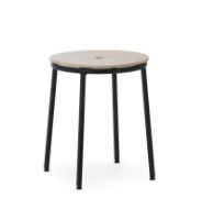 Bild von Normann Copenhagen Circa Hocker H: 45 cm – Eiche