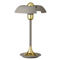 Bild von AYTM Cycnus Tischlampe H: 46,5 cm - Taupe/Gold