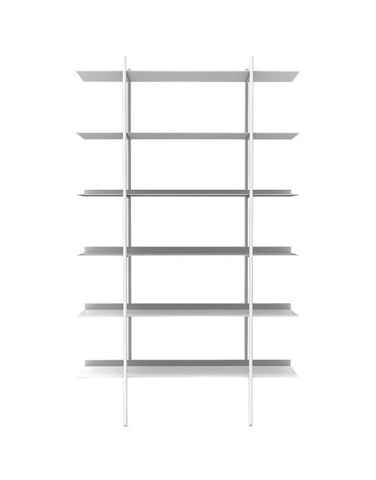 Bild von CRAFTSMANSHIP FURNITURE Phantom Regalsystem groß H: 204 cm – Hvid