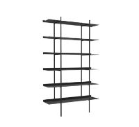 Bild von CRAFTSMANSHIP FURNITURE Phantom Regalsystem groß H: 204 cm – Schwarz