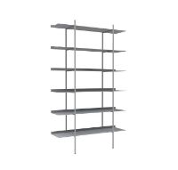 Bild von CRAFTSMANSHIP FURNITURE Phantom Regalsystem groß H: 204 cm – Grau