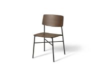 Bild von HANDVÄRK FURNITURE Paragon Chair Esstischstuhl SH: 45,8 cm – Schwarz/Räuchereiche