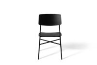 Bild von HANDVÄRK FURNITURE Paragon Chair Esstischstuhl SH: 45,8 cm – Schwarz/Schwarze Eiche