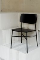 Bild von HANDVÄRK FURNITURE Paragon Chair Esstischstuhl SH: 45,8 cm – Schwarz/Schwarze Eiche