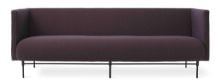 Bild von Warm Nordic Galore 3-Sitzer L: 222 cm – Aubergine