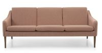 Bild von Warm Nordic Mr. Olsen 3-Sitzer-Sofa L: 200 cm – Räuchereiche/frischer Pfirsich