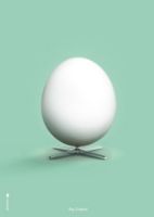 Bild von Brainchild Poster The Egg Mint A5 – Mint OUTLET