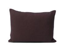 Bild von Warmes Nordic Galore Kissen, quadratisch, 70 x 50 cm – Aubergine