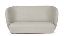 Bild von Warm Nordic Haven 3-Sitzer-Sofa L: 220 cm – Perlgrau