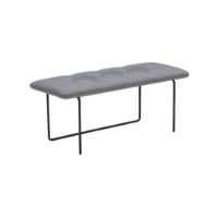 Bild von Wendelbo Tip Toe Bench Medium L: 110 cm – Schwarz pulverbeschichteter Stahl/Remix 3 Col. 143