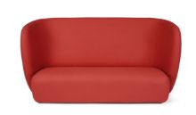 Bild von Warm Nordic Haven 3-Sitzer-Sofa L: 220 cm – Apfelrot