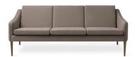 Bild von Warm Nordic Mr. Olsen 3-Sitzer-Sofa L: 200 cm – Räuchereiche/Broken Grey
