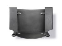 Bild von Fredericia Furniture 2226 Der spanische Stuhl von Børge Mogensen SH: 33 cm – Schwarzes Leder/schwarz lackierte Eiche