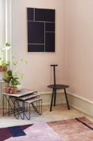 Bild von Please Wait to be Seated Triptychon-Satztische B: 57 cm – Braun/Grün