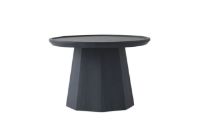 Bild von Normann Copenhagen Pine Table Large H: 44,6 x Ø: 65 cm – Dunkelblau

