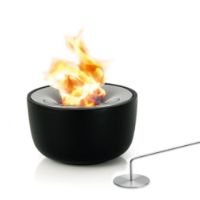 Bild von Blomus Fuoco Tisch-Gel-Feuerstelle Ø: 18,5 cm – Schwarz