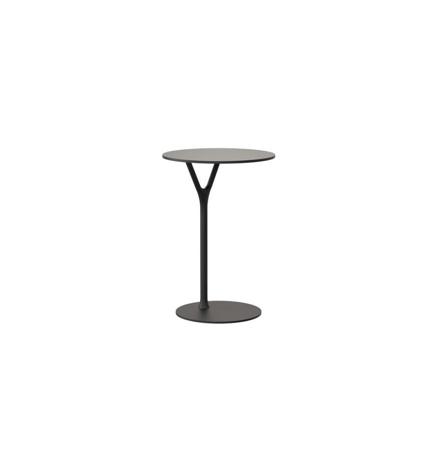 Bild von FROST WISHBONE Beistelltisch Tisch 2 Ø: 45cm - Schwarz