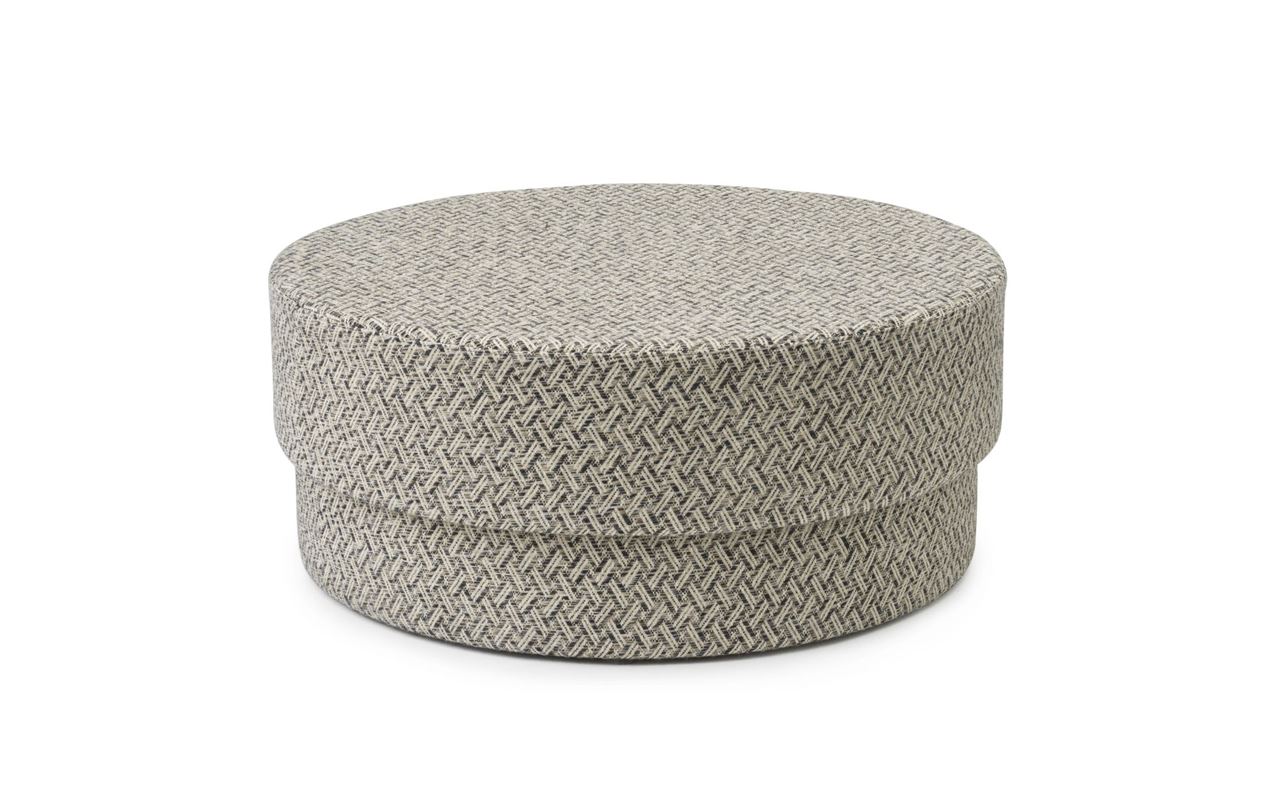 Bild von Normann Copenhagen Silo Pouf Large Ø: 90 cm – Piazza Grey/ Wynwood 10