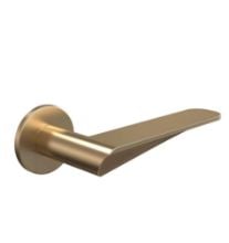 Bild von FROST Architectural Hardware HB101 Türgriff groß – gebürstetes Gold