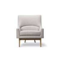 Bild von Fredericia Furniture 6540 A-Chair von Jens Risom SH: 42 cm – Sunniva 717/Lackierte Eiche