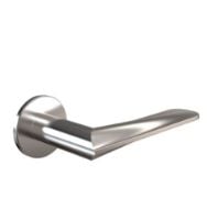 Bild von FROST Architectural Hardware HB102 Türgriff groß – gebürsteter Stahl