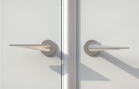 Bild von FROST Architectural Hardware HB102 Türgriff groß – gebürsteter Stahl