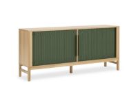 Bild von Normann Copenhagen Jalousi Beistelltisch L: 161 cm – Dunkelgrün