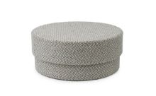 Bild von Normann Copenhagen Silo Pouf Large Ø: 90 cm - Riviera Blue/ Wynwood 8