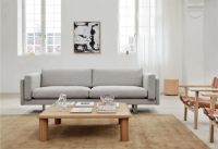 Bild von Erik Jørgensen EJ 280 2 Pers. Sofa 100 L: 240 cm – Ton 13/Gebürstetes Chrom